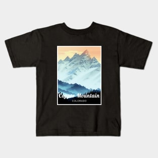 Copper Mountain Colorado United States ski Kids T-Shirt